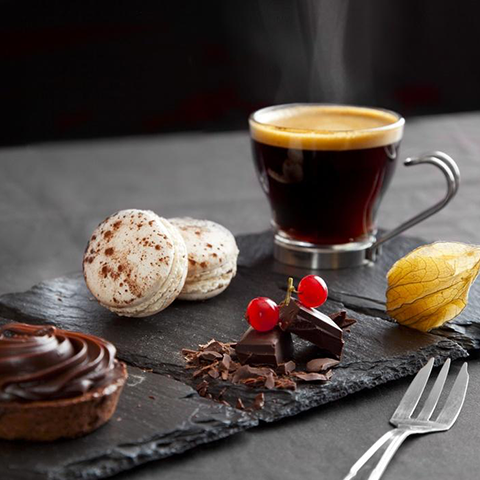 Service pause café